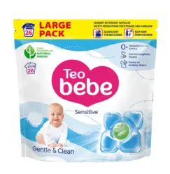 Teo Bebe Капсули Gentle Clean Sensitive, 26 пр