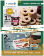 E.Leclerc Express ALSACE CHOUCROUTE 3 - BREDELE - Express - au 15.11.2025