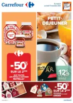 Carrefour PETIT-DÉJEUNER - au 17.11.2025