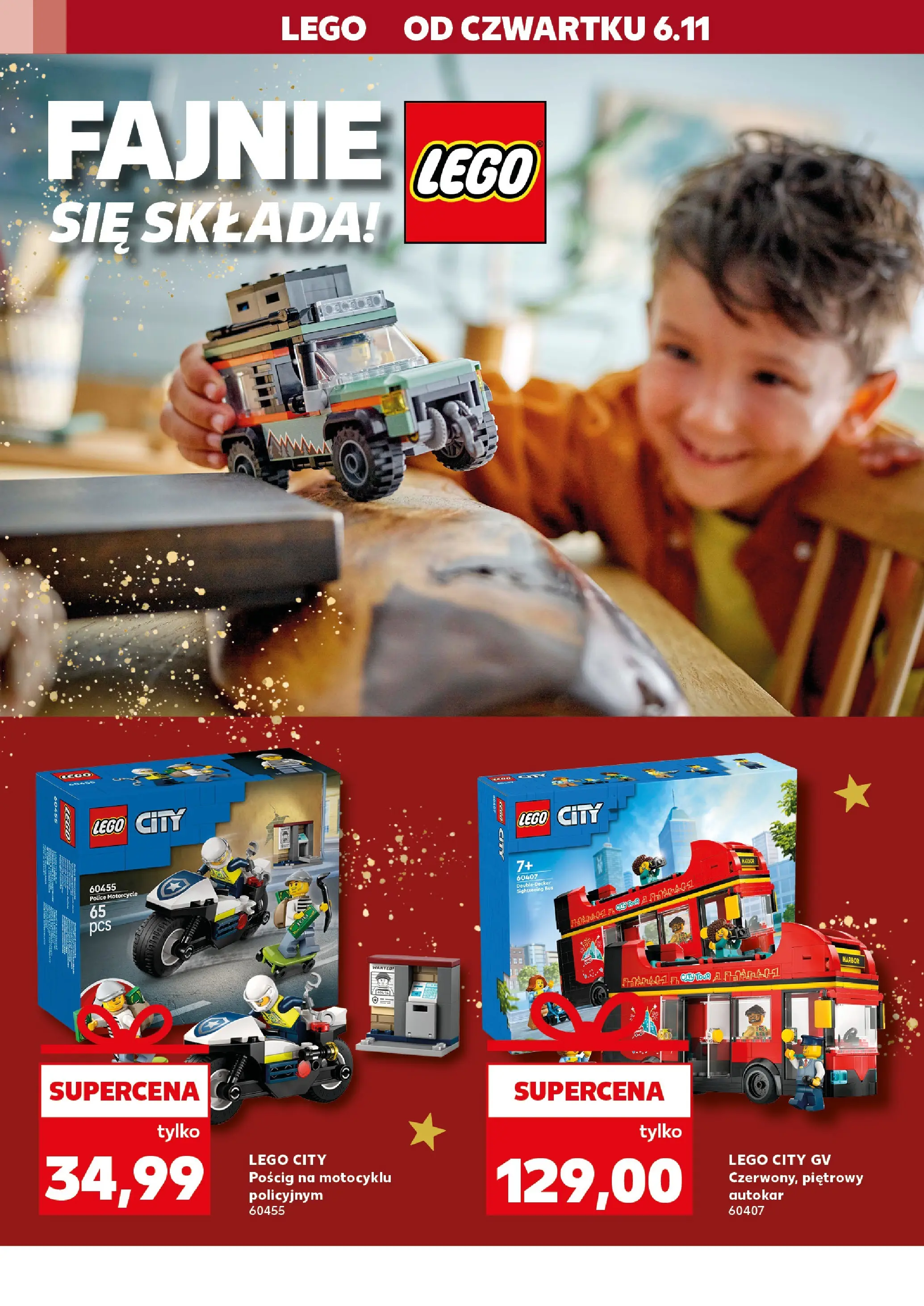 Kaufland gazetka - Zabawki od 06.11.2025 - od jutra PDF | Strona: 2 | Produkty: Lego