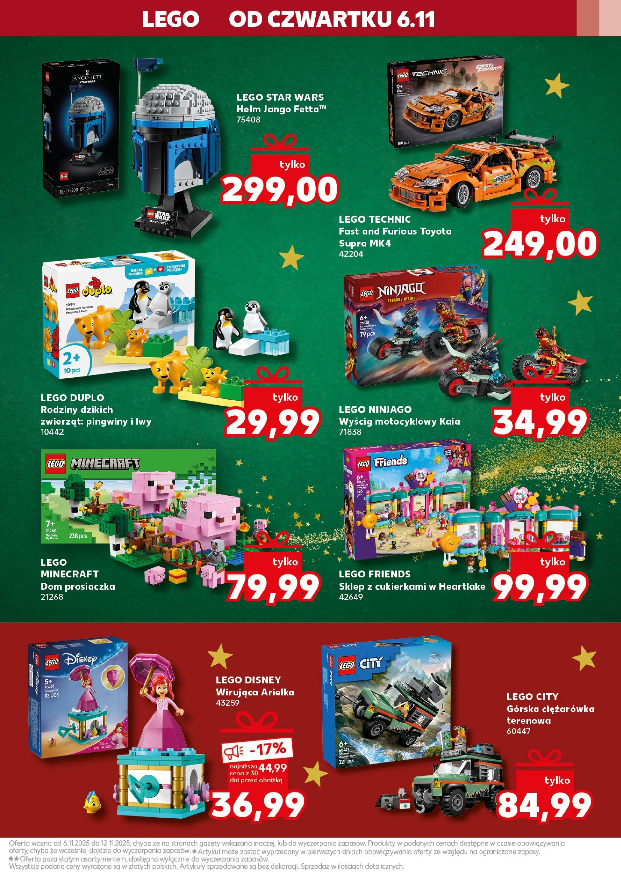 Kaufland gazetka - Zabawki od 06.11.2025 - od jutra PDF | Strona: 3 | Produkty: PC, Lego