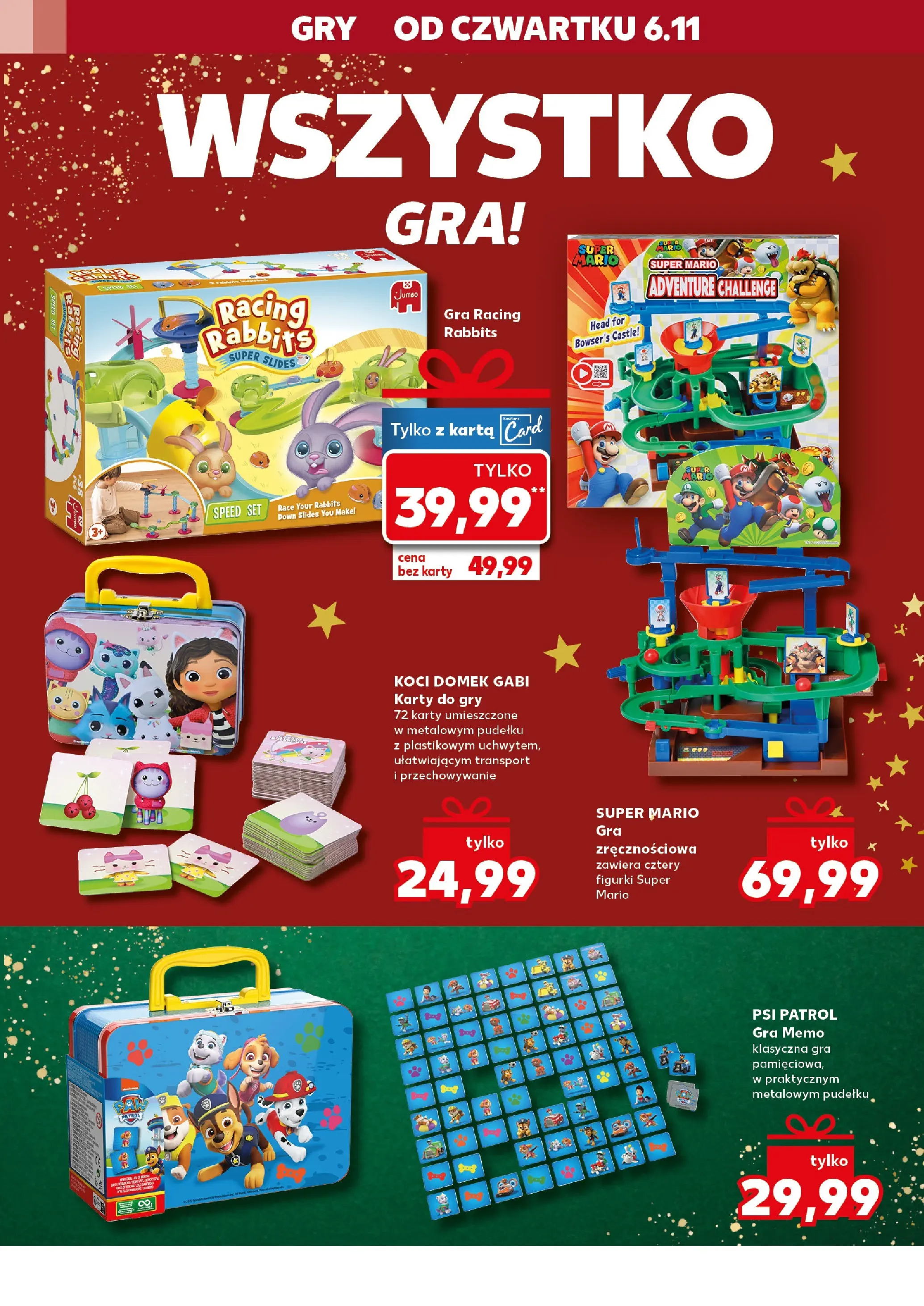 Kaufland gazetka - Zabawki od 06.11.2025 - od jutra PDF | Strona: 26 | Produkty: Karta, Gra, Figurki, Gry