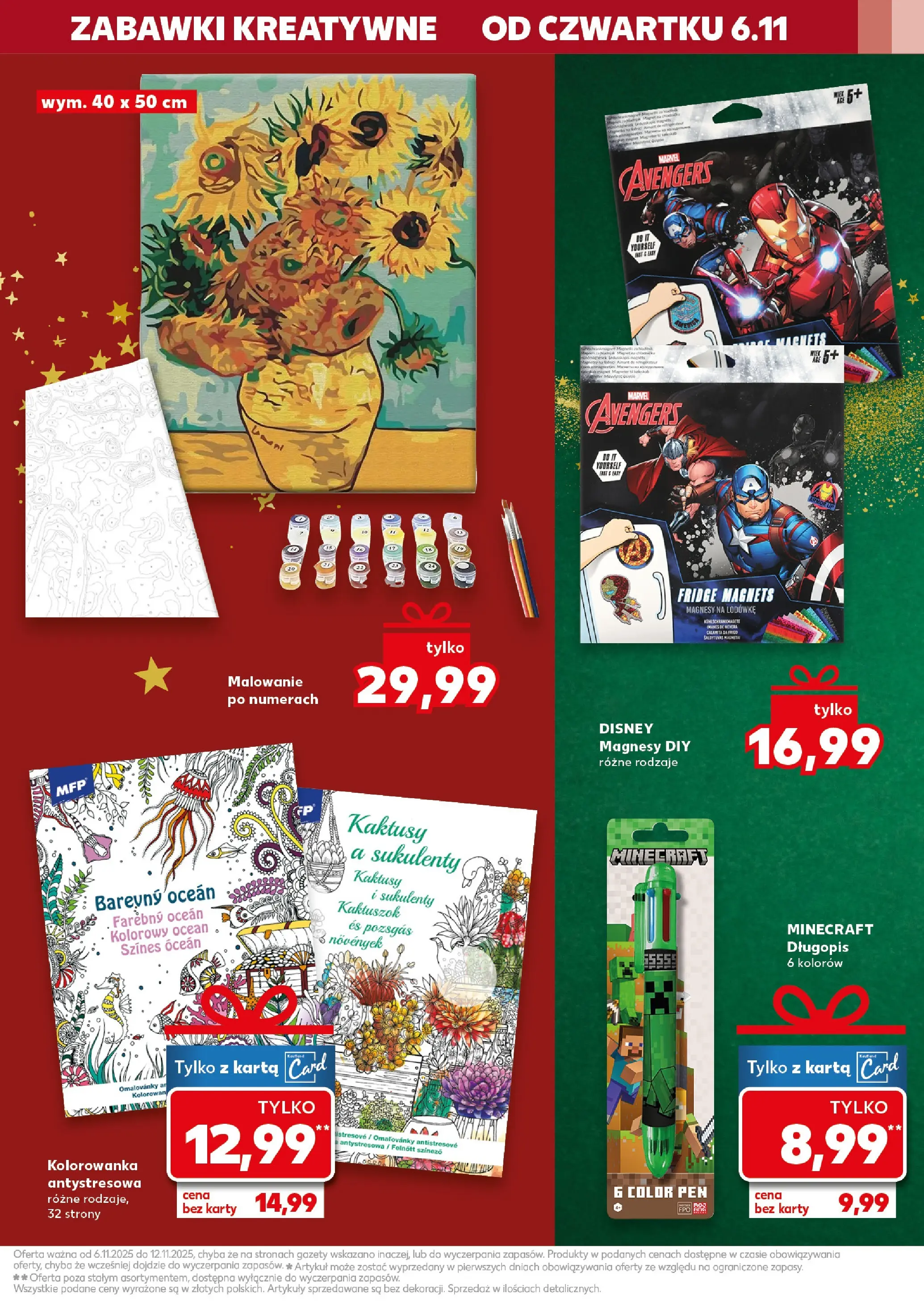 Kaufland gazetka - Zabawki od 06.11.2025 - od jutra PDF | Strona: 31 | Produkty: Karta