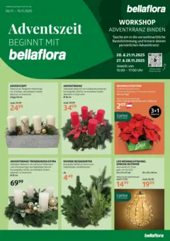 bellaflora Flugblatt ab 06.11.2025 gültig