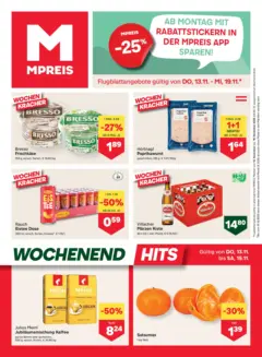 MPREIS Velden ab 13.11.2025 gültig