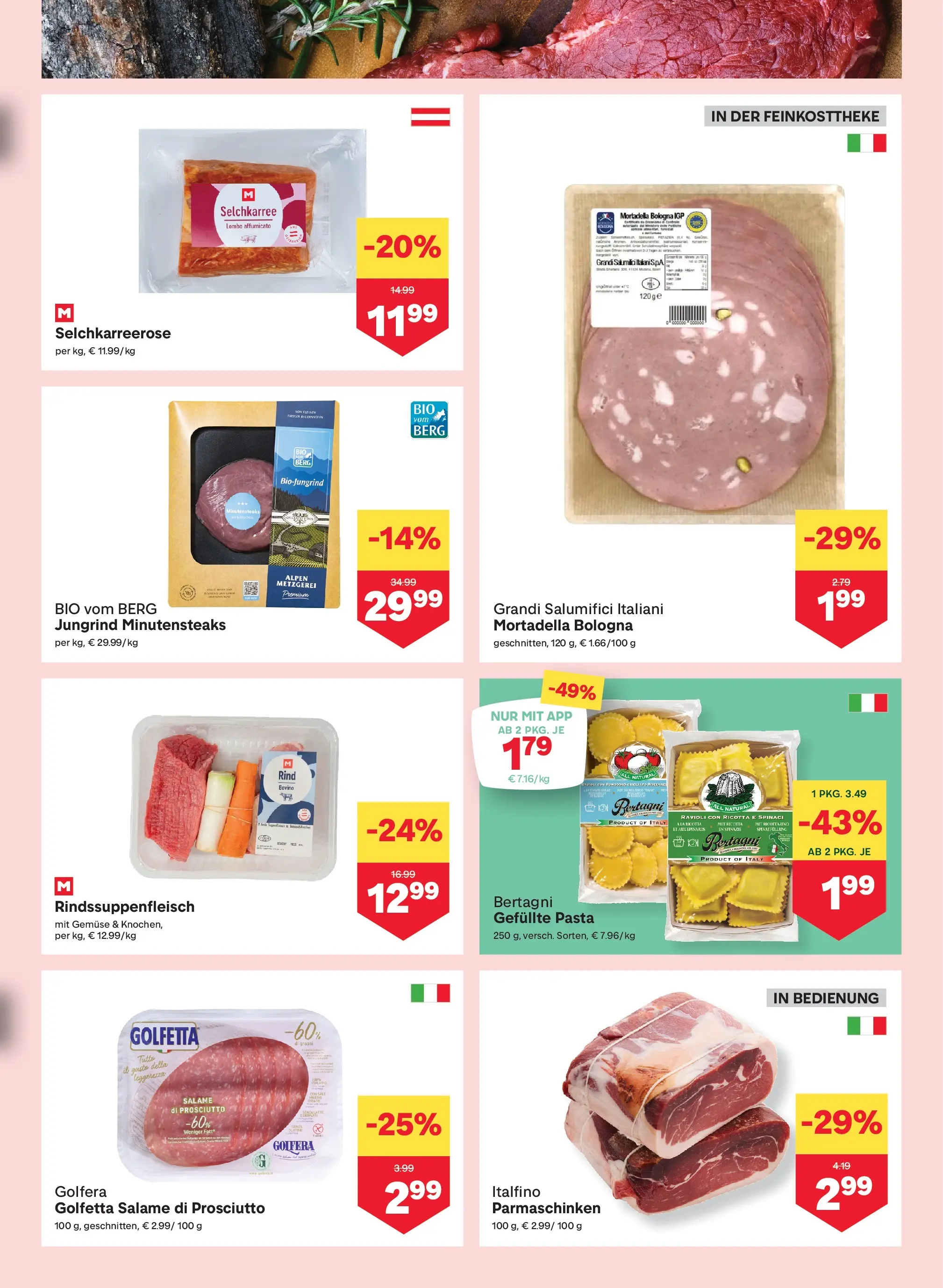 MPREIS Pfunds von 13.11.2025 - Aktuelle Angebote | Seite: 3 | Produkte: Pasta, Gemüse