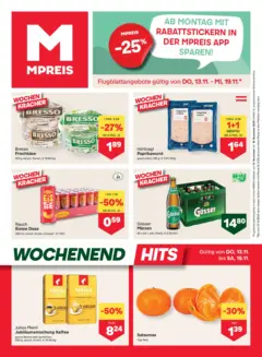 MPREIS Pfunds ab 13.11.2025 gültig