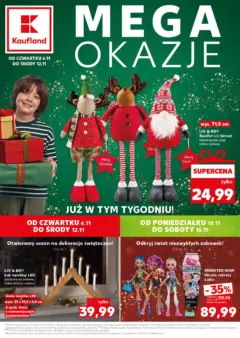 Pogląd oferty "Kaufland gazetka - Mega okazje" - ważna od 06.11.2025