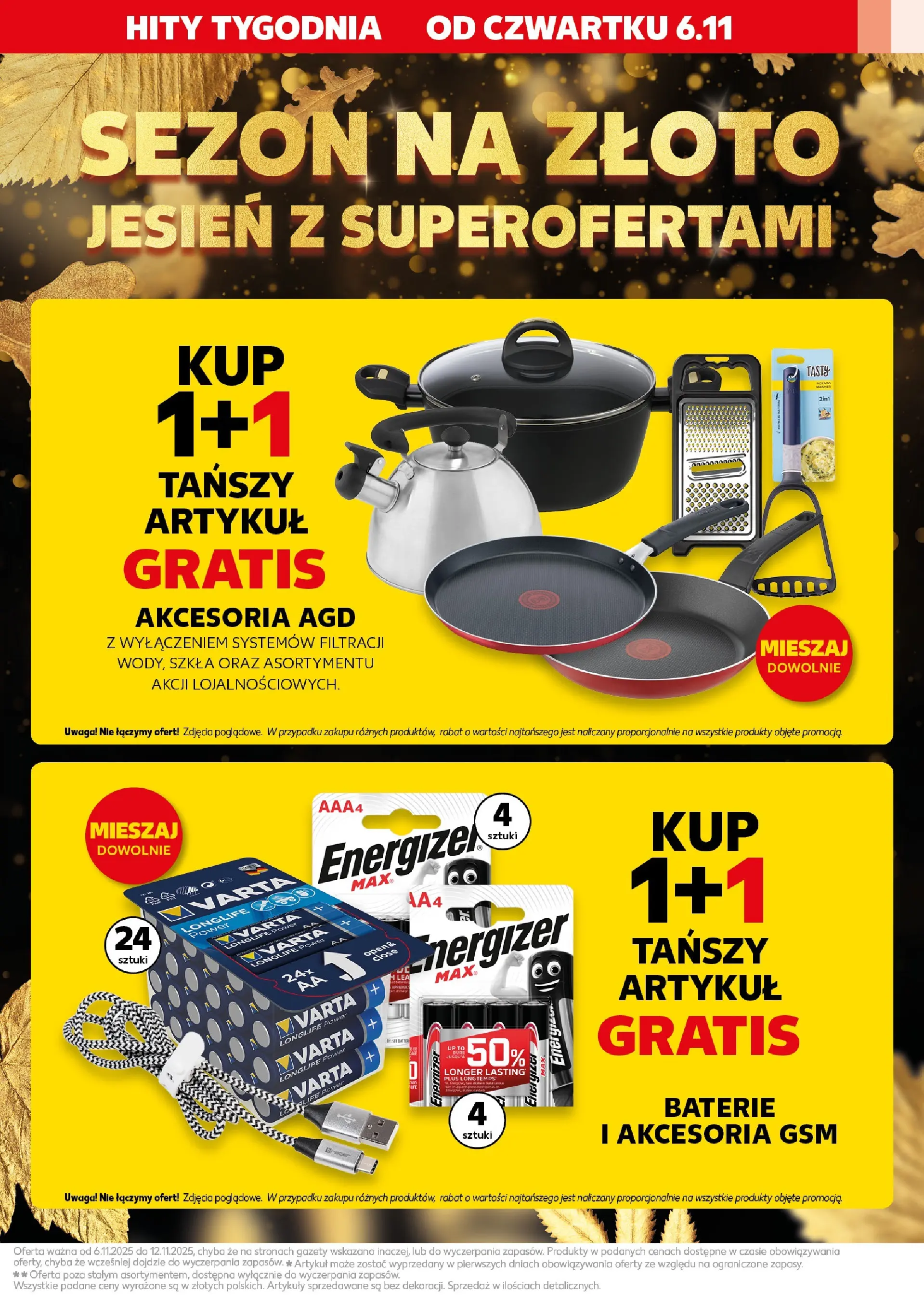 Kaufland gazetka - Mega okazje od 06.11.2025 - od jutra PDF | Strona: 3 | Produkty: Baterie