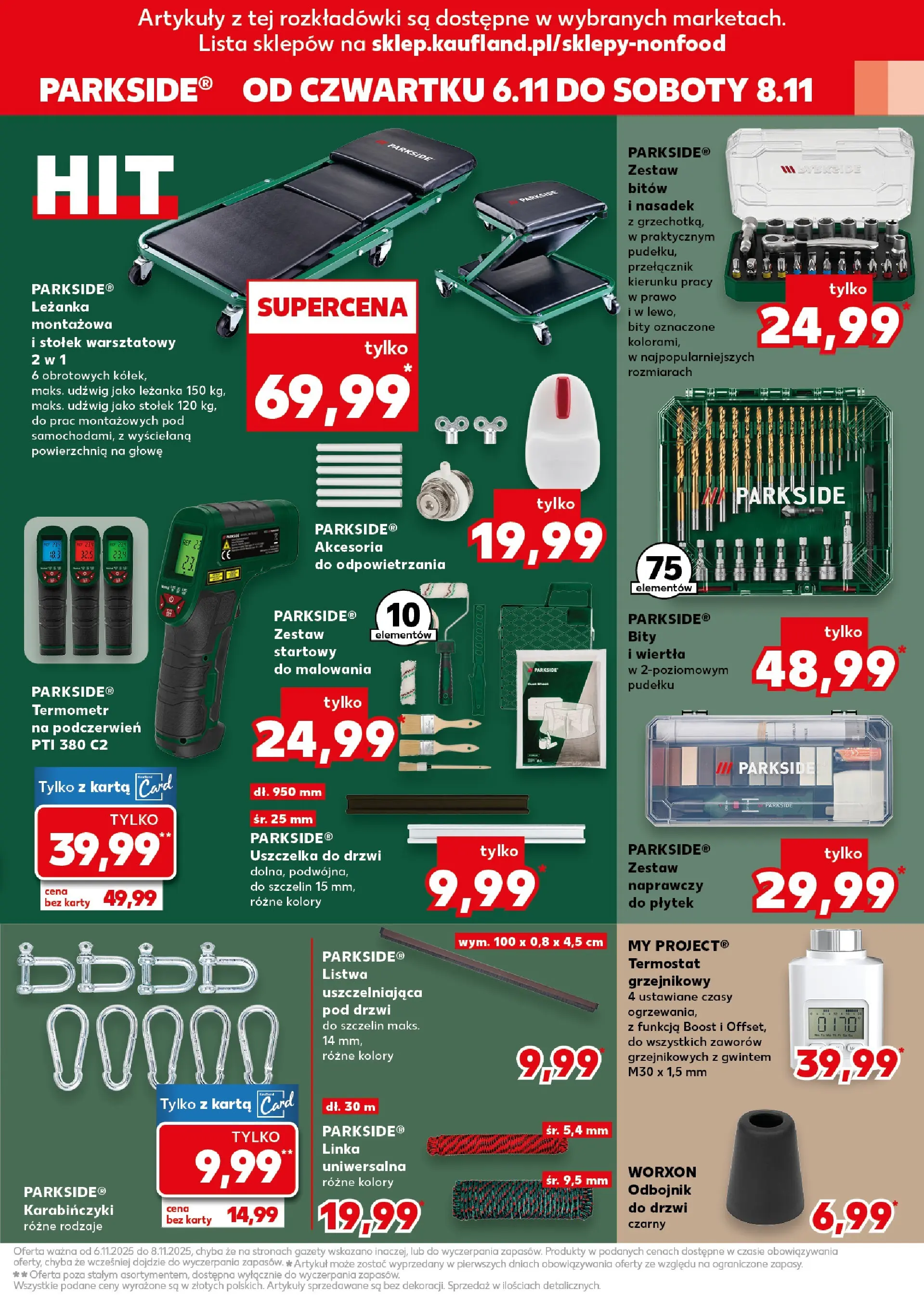 Kaufland gazetka - Mega okazje od 06.11.2025 - od jutra PDF | Strona: 15 | Produkty: Karta, Termometr