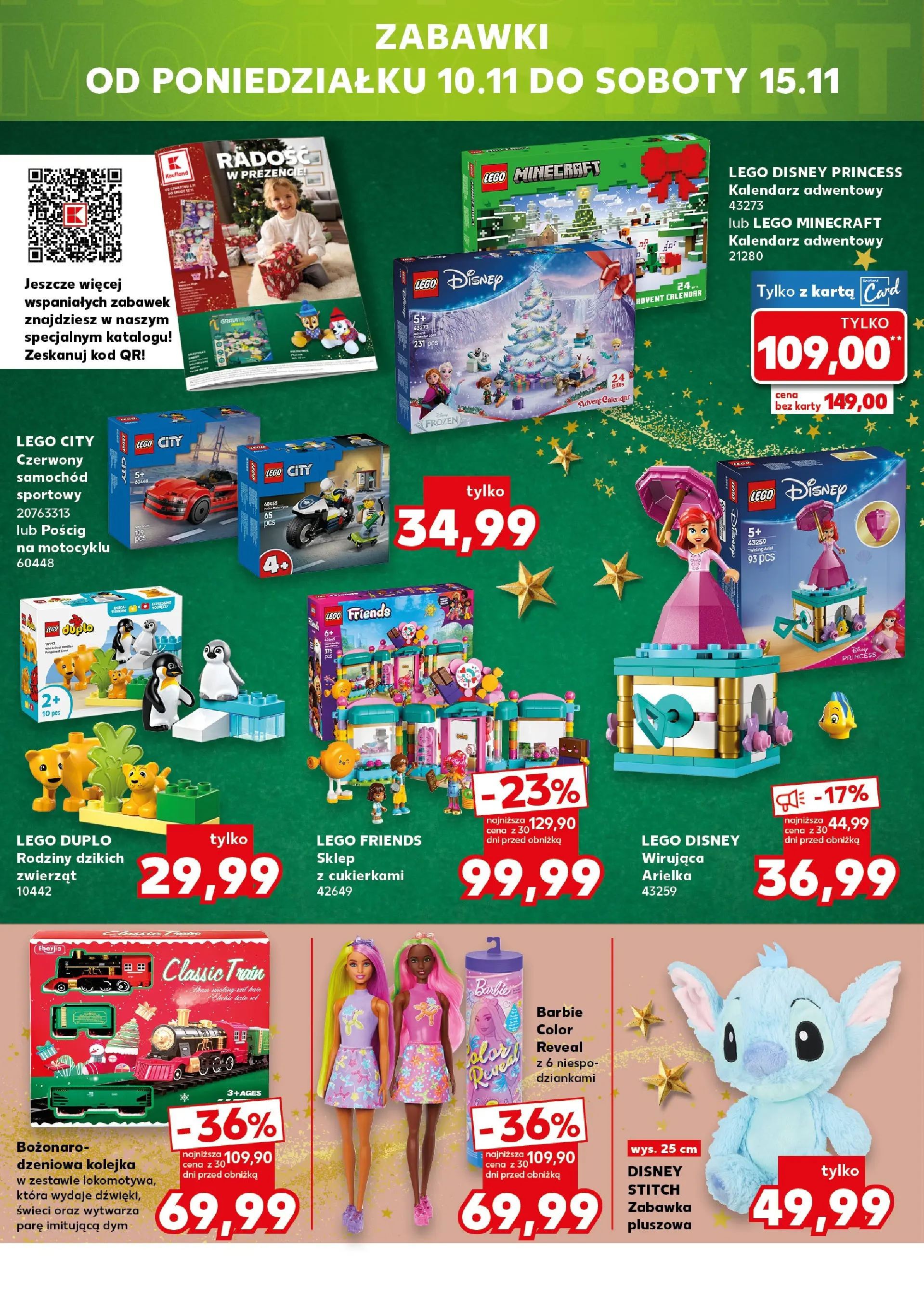 Kaufland gazetka - Mega okazje od 06.11.2025 - od jutra PDF | Strona: 16 | Produkty: Karta, Kalendarz adwentowy, Kalendarz, Lego