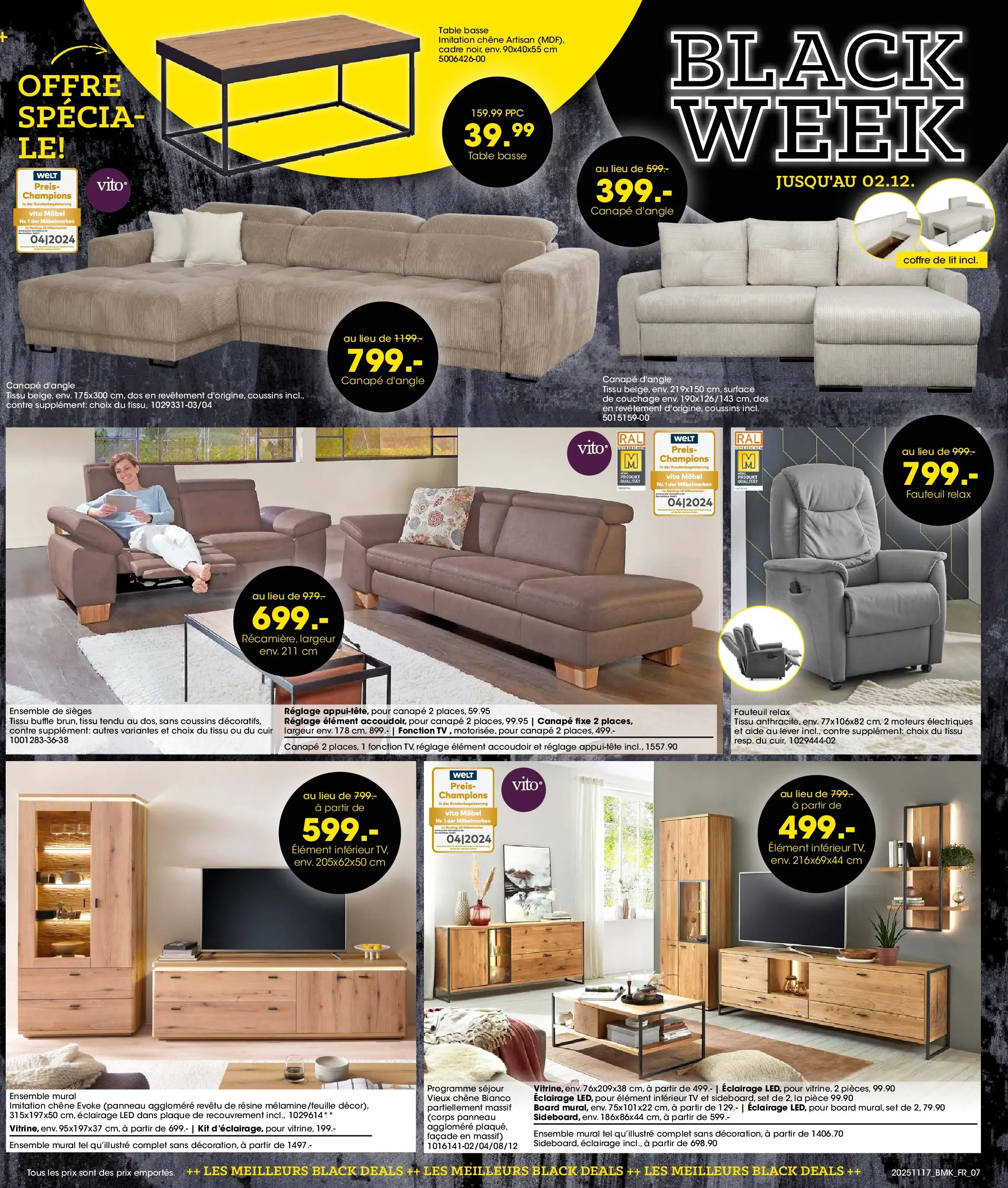 Möbel Martin - Möbel Martin: Offres hebdomadaires à partir du 16/11/2025 - promo en ligne | Page: 7