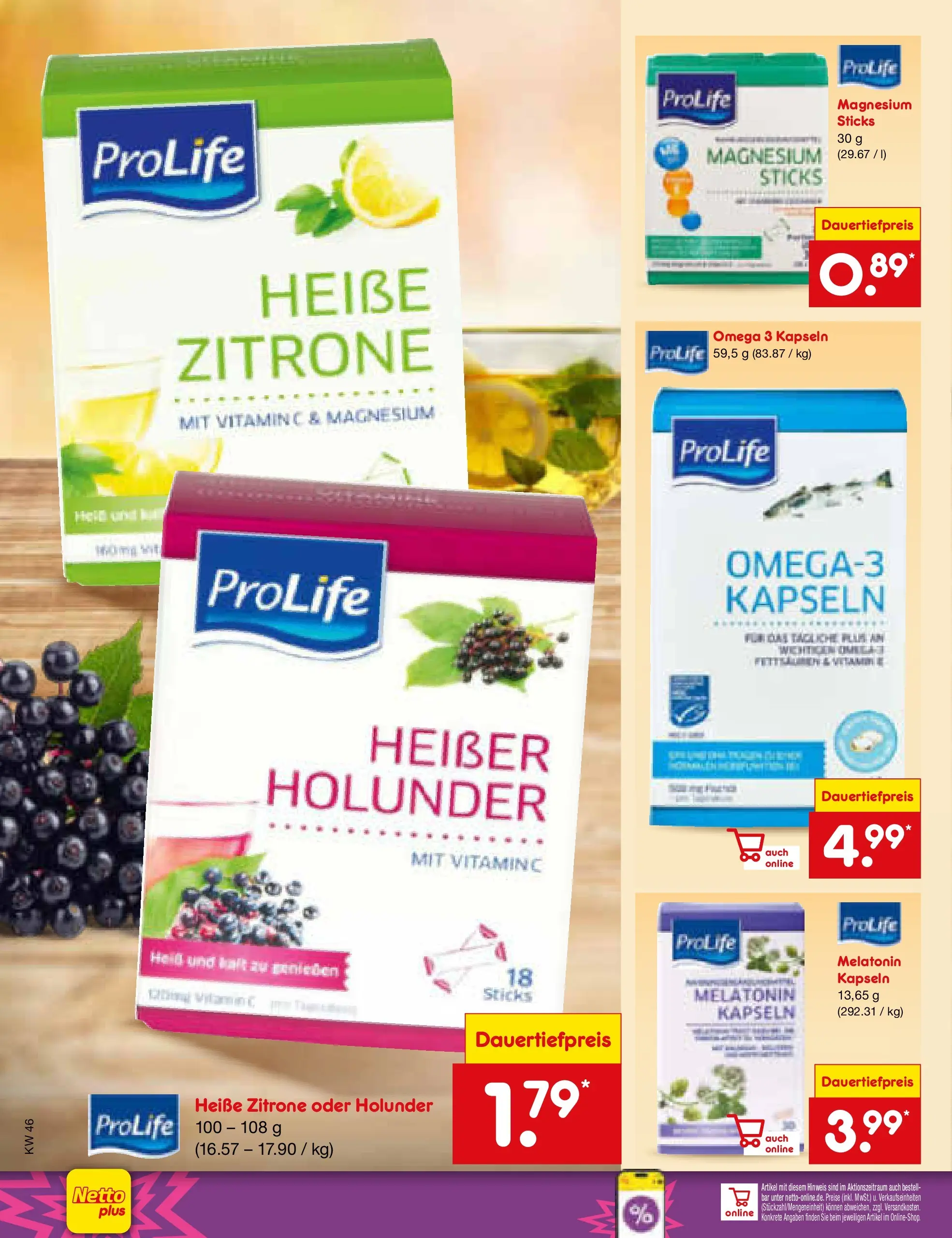 Netto Marken-Discount prospekt Ergolding	 (ab 09.11.2025) » Angebote | Seite: 58 | Produkte: Zitrone