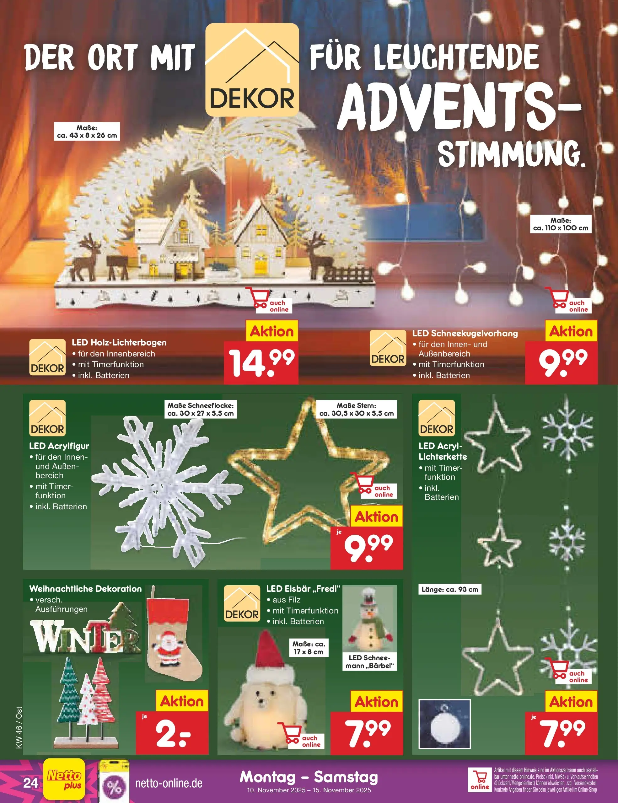 Netto Marken-Discount prospekt Calw-Stammheim	 (ab 10.11.2025) » Angebote | Seite: 30 | Produkte: Batterien