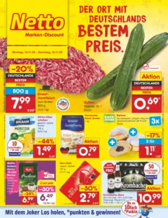 Netto Marken-Discount prospekt Hannover	 ab 10.11.2025 gültig