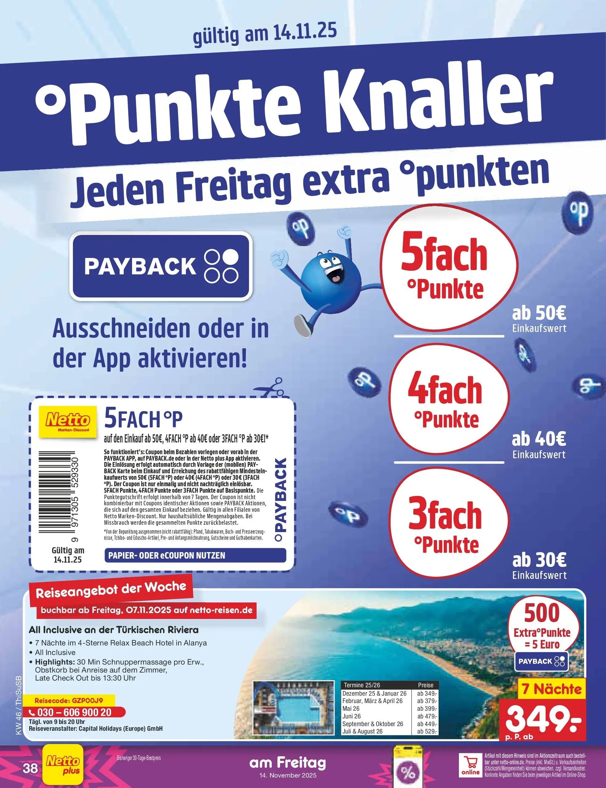 Netto Marken-Discount prospekt Pirna	 (ab 10.11.2025) » Angebote | Seite: 46 | Produkte: Uhr