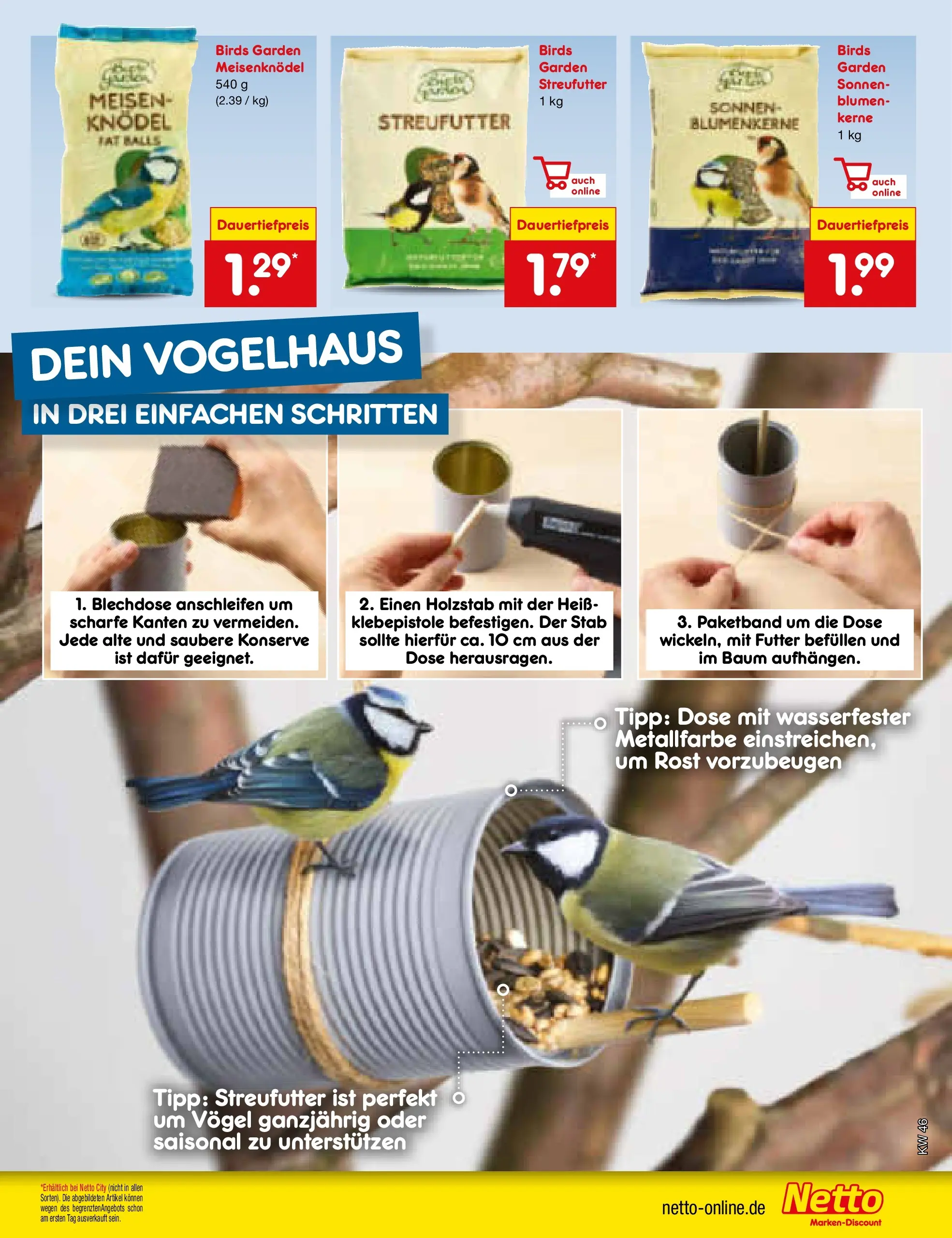 Netto Marken-Discount prospekt Pirna	 (ab 10.11.2025) » Angebote | Seite: 57 | Produkte: Blumen