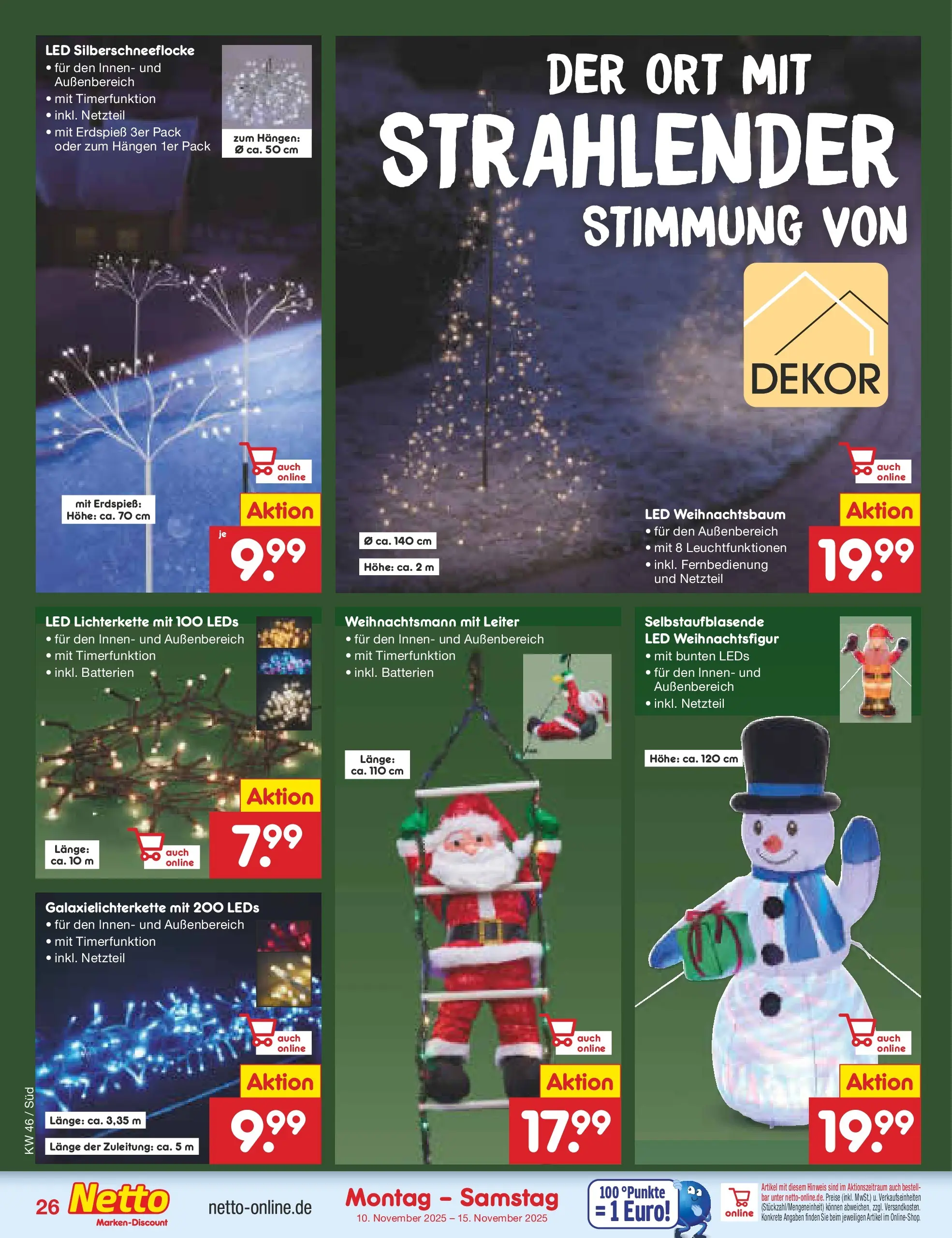 Netto Marken-Discount prospekt Calw-Stammheim	 (ab 10.11.2025) » Angebote | Seite: 32 | Produkte: Batterien, Netzteil