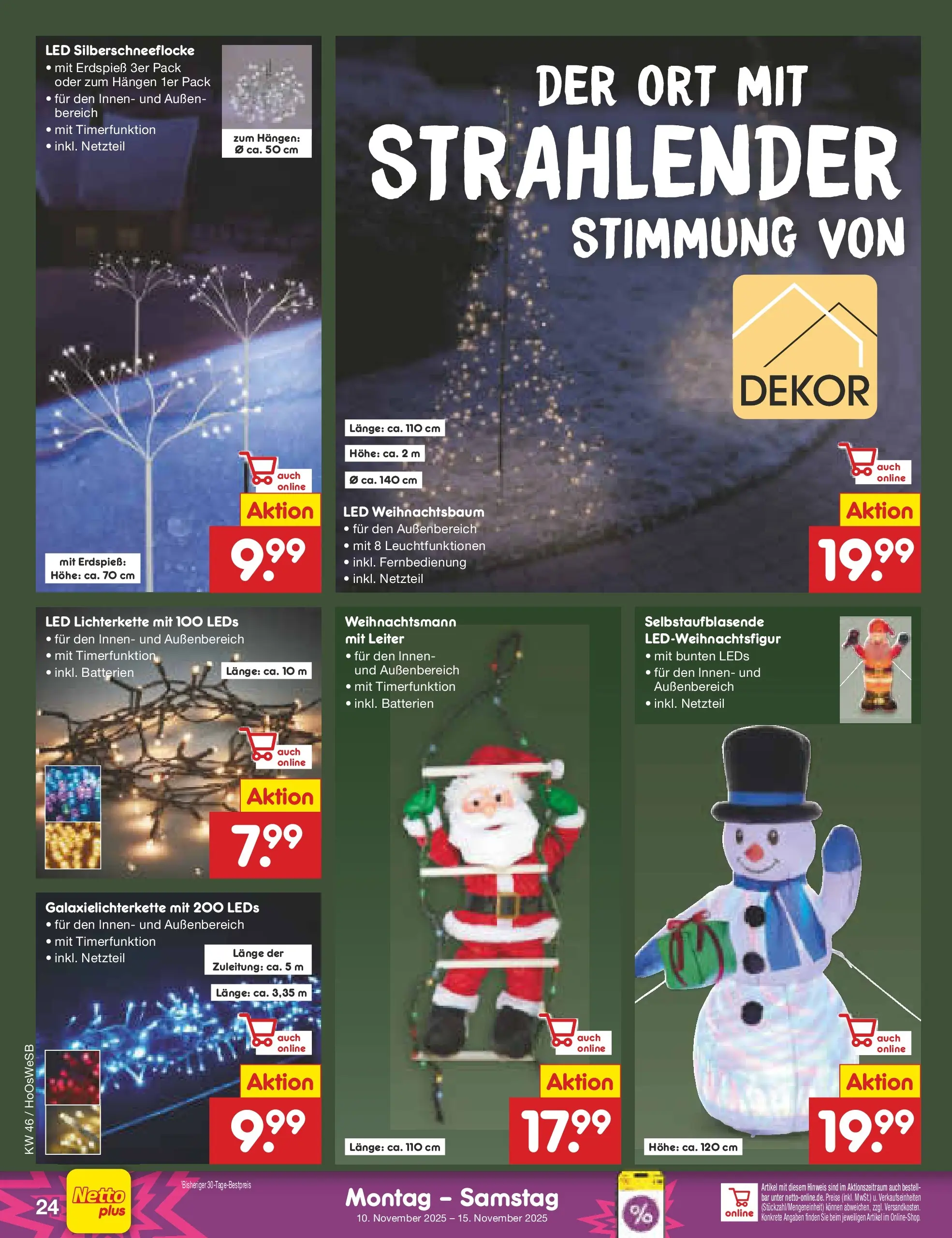 Netto Marken-Discount prospekt Hannover	 (ab 10.11.2025) » Angebote | Seite: 30 | Produkte: Batterien, Netzteil