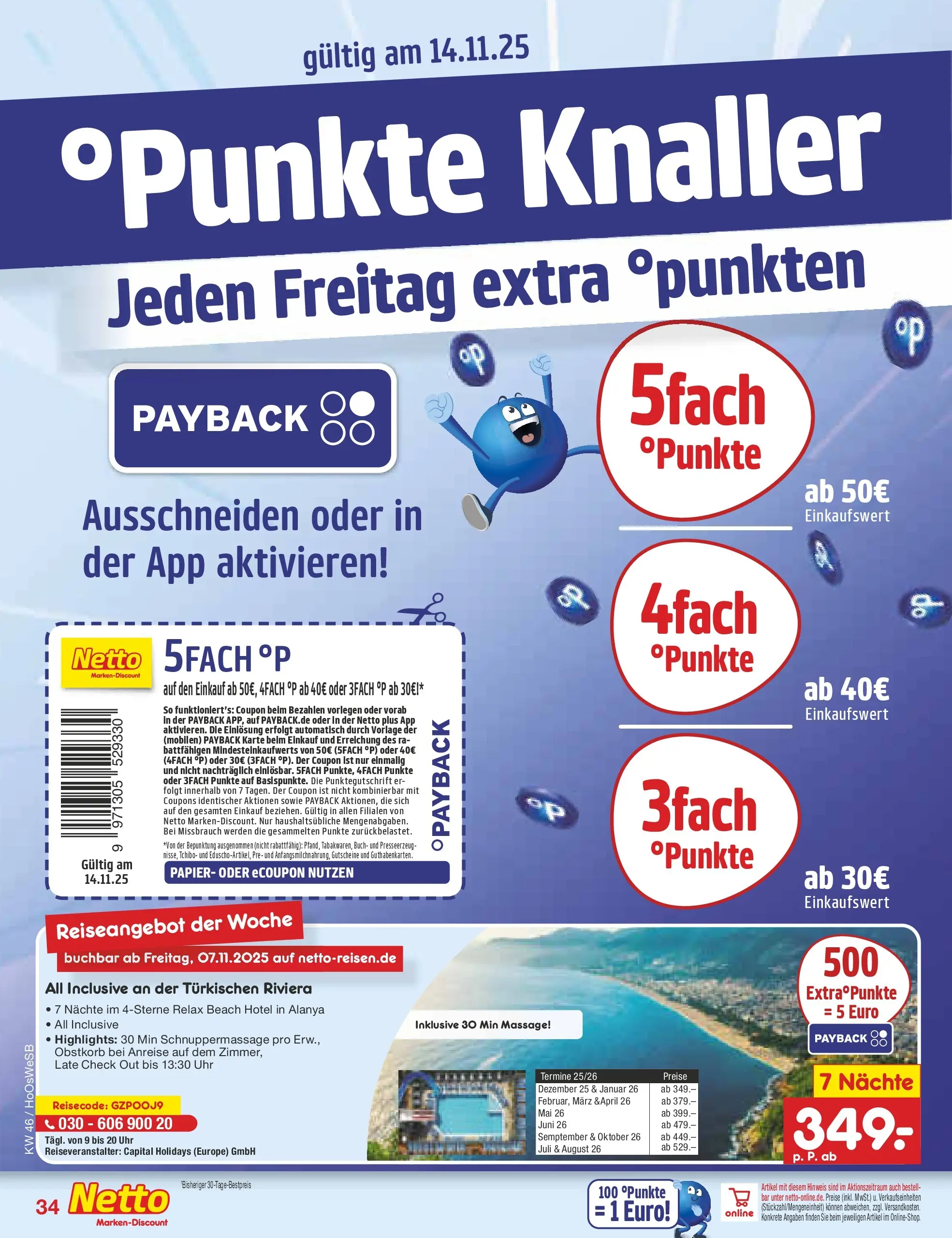 Netto Marken-Discount prospekt Hannover	 (ab 10.11.2025) » Angebote | Seite: 42 | Produkte: Uhr