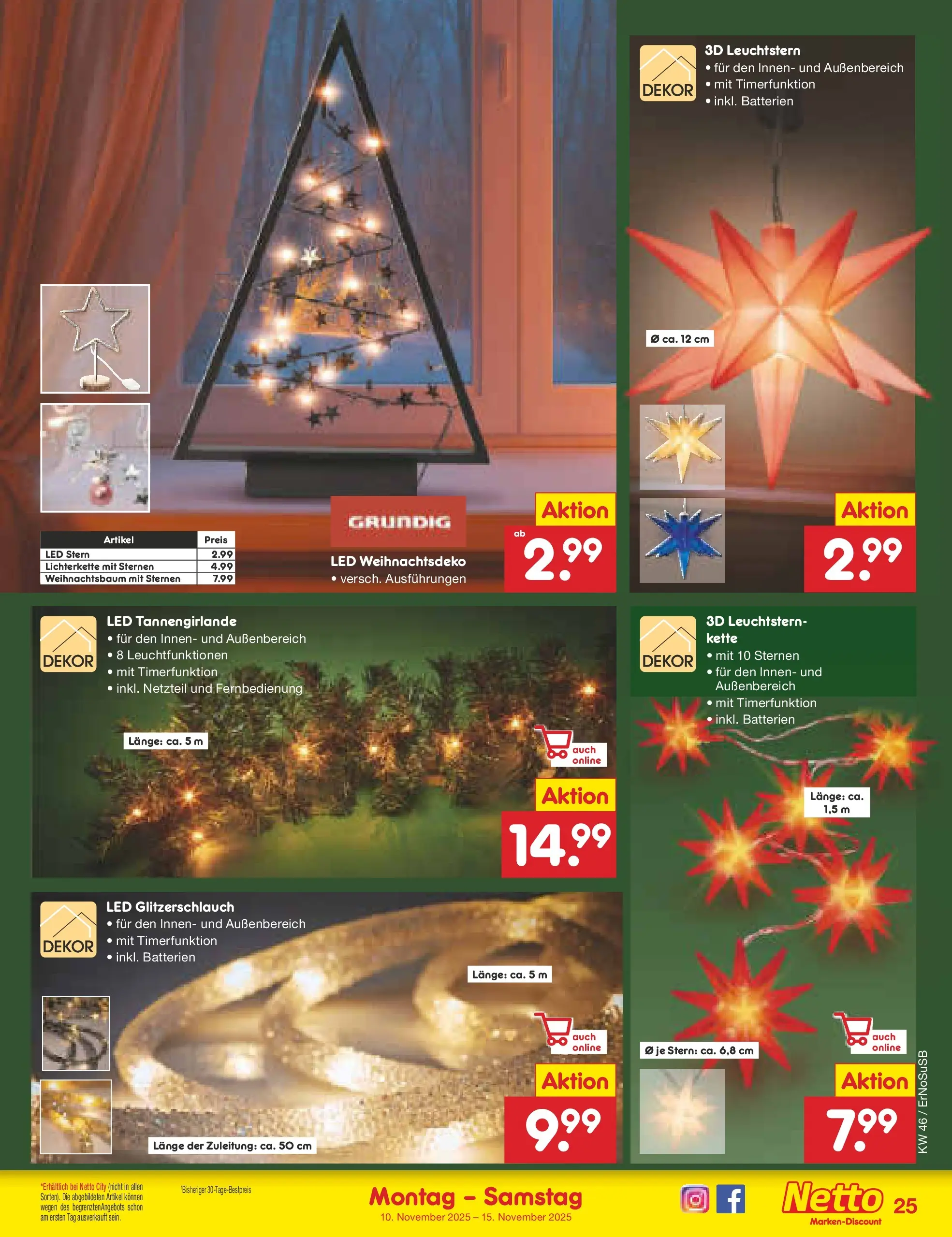 Netto Marken-Discount prospekt Erfurt (ab 10.11.2025) » Angebote | Seite: 31 | Produkte: Batterien, Netzteil Netto Marken-Discount prospekt Erfurt (ab 10.11.2025) » Angebote | Seite: 31 | Produkte: Batterien, Netzteil