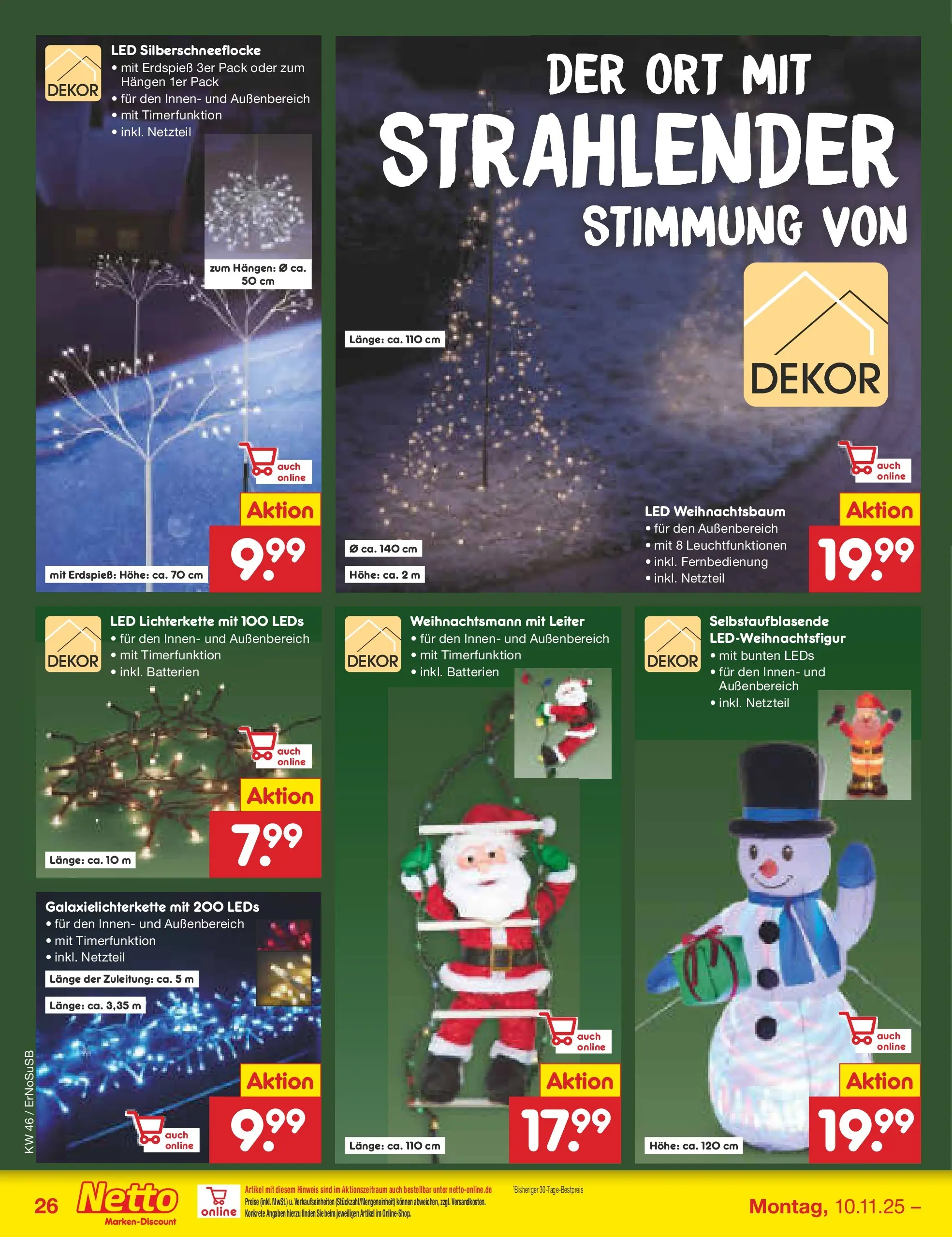 Netto Marken-Discount prospekt Erfurt (ab 10.11.2025) » Angebote | Seite: 32 | Produkte: Batterien, Netzteil Netto Marken-Discount prospekt Erfurt (ab 10.11.2025) » Angebote | Seite: 32 | Produkte: Batterien, Netzteil
