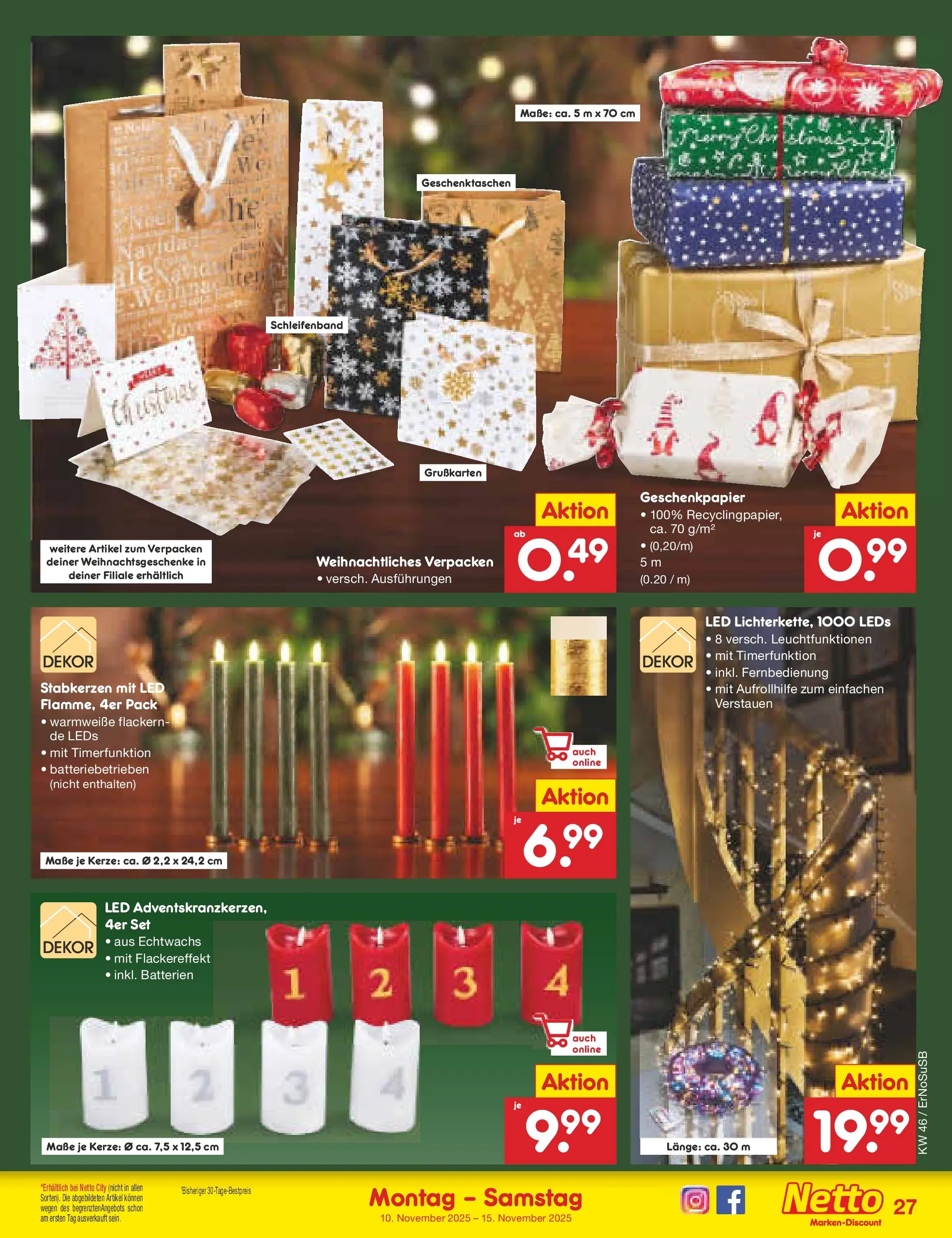 Netto Marken-Discount prospekt Erfurt (ab 10.11.2025) » Angebote | Seite: 33 | Produkte: Batterien Netto Marken-Discount prospekt Erfurt (ab 10.11.2025) » Angebote | Seite: 33 | Produkte: Batterien