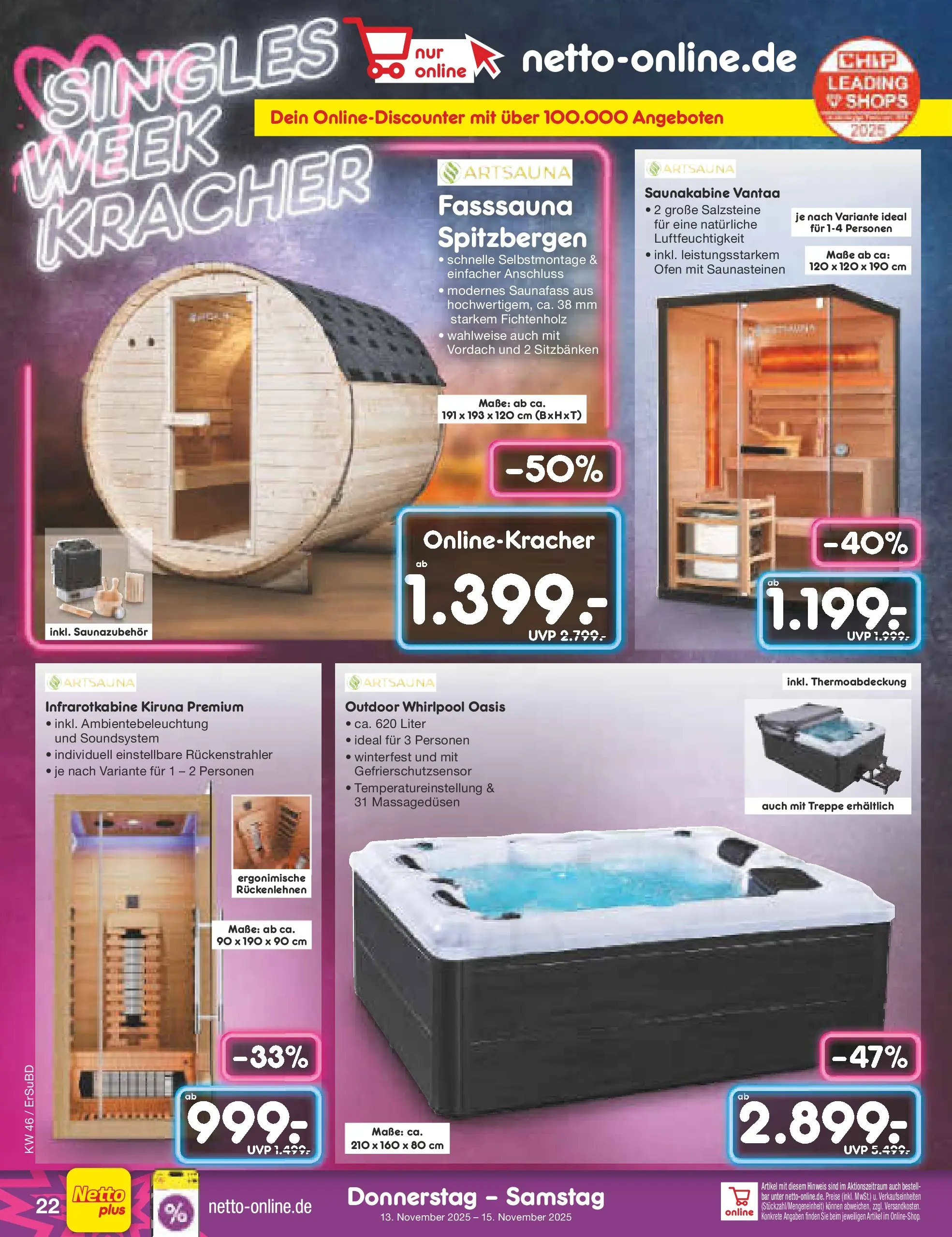 Netto Marken-Discount prospekt Jena-Lobeda	 (ab 10.11.2025) » Angebote | Seite: 24 | Produkte: Ofen, Soundsystem