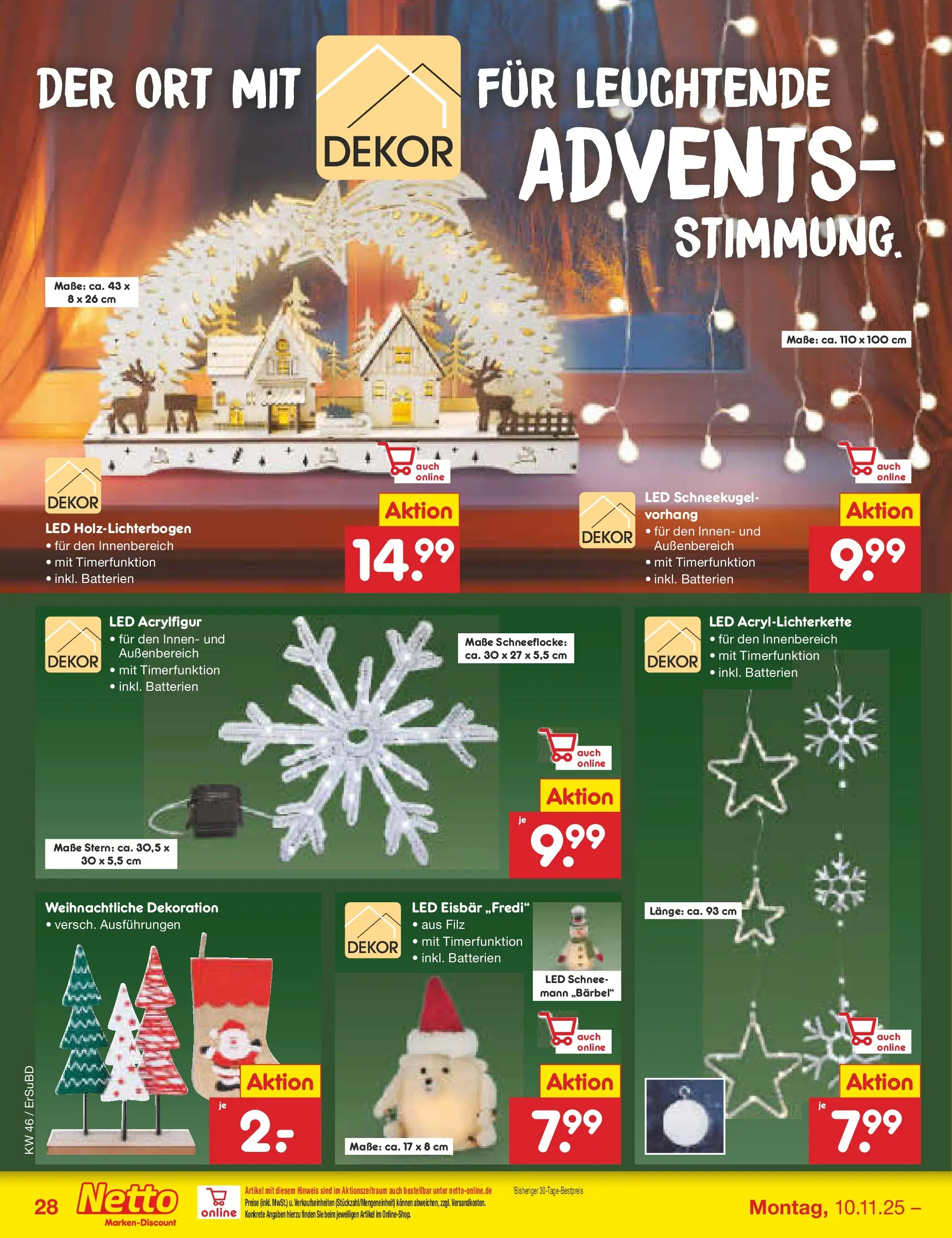 Netto Marken-Discount prospekt Jena-Lobeda	 (ab 10.11.2025) » Angebote | Seite: 34 | Produkte: Batterien, Vorhang