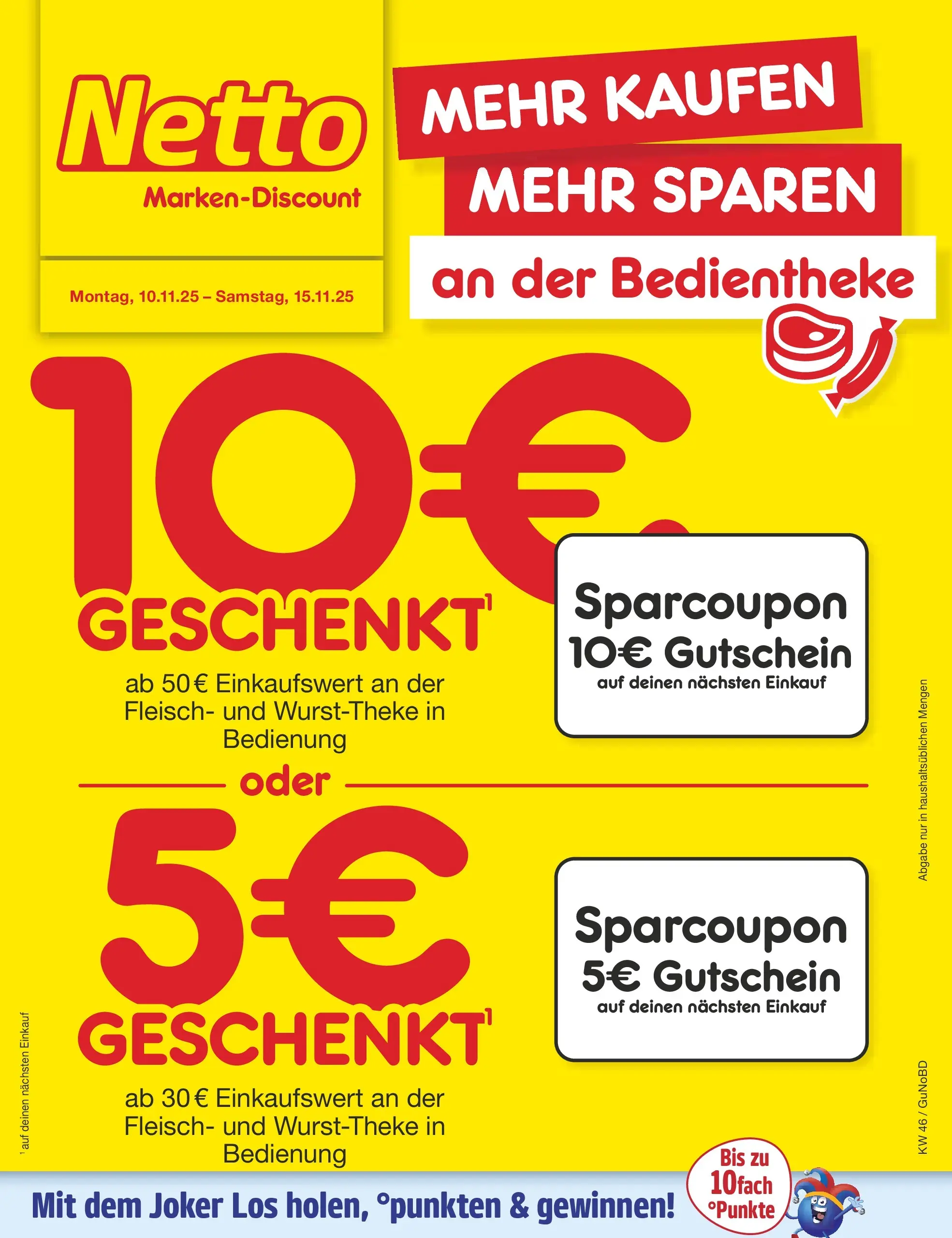 Netto Marken-Discount prospekt Augustusburg	 (ab 10.11.2025) » Angebote | Seite: 26 | Produkte: Fleisch