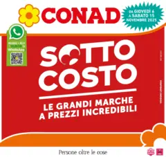 Anteprima del volantino Conad - Sottocosto valido a partire dal 06.11.2025