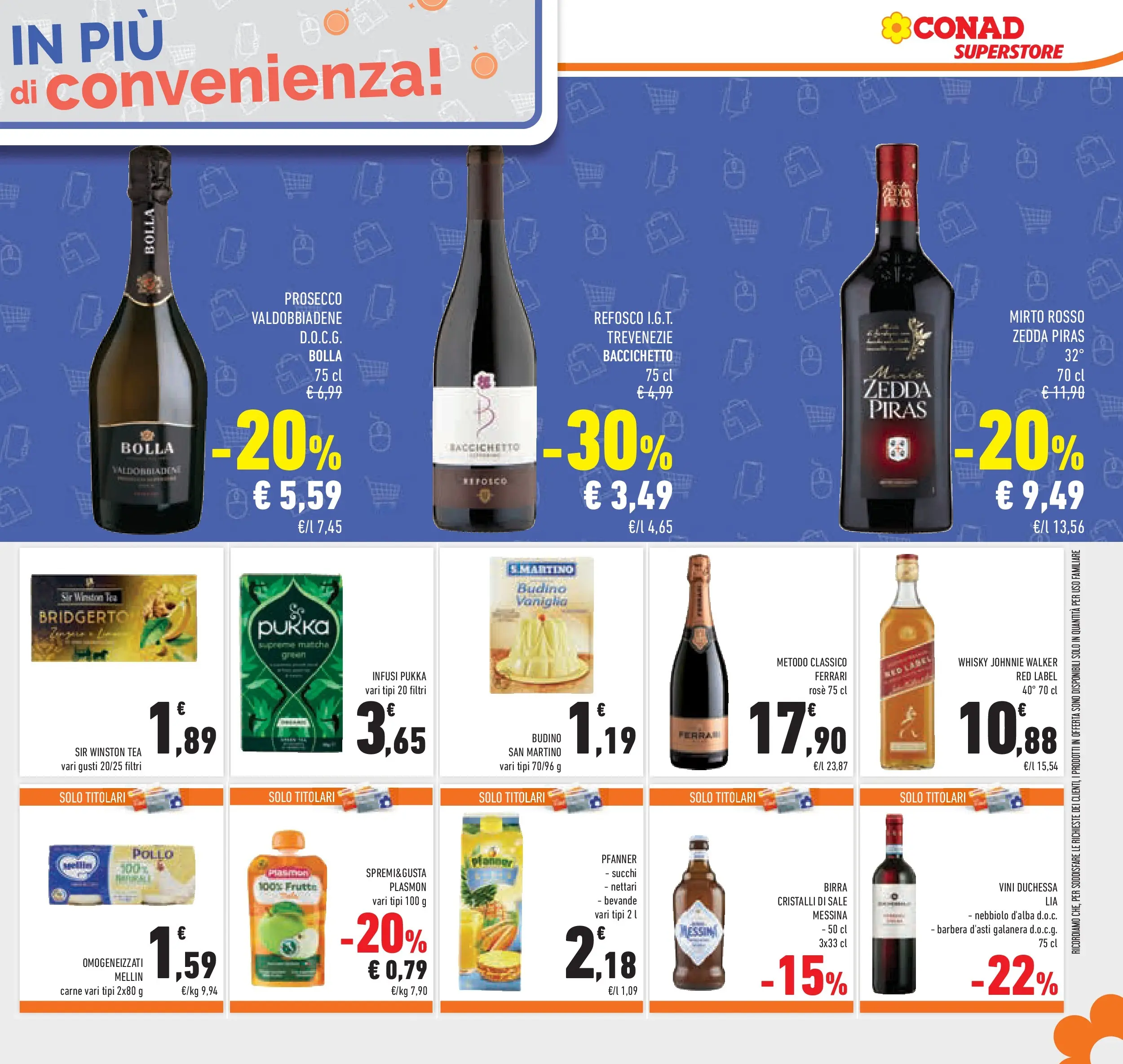 Volantino Conad dal 05/11/2025 > Anteprima | Pagina: 29 | Prodotti: Birra, Pollo, Prosecco, Frutta