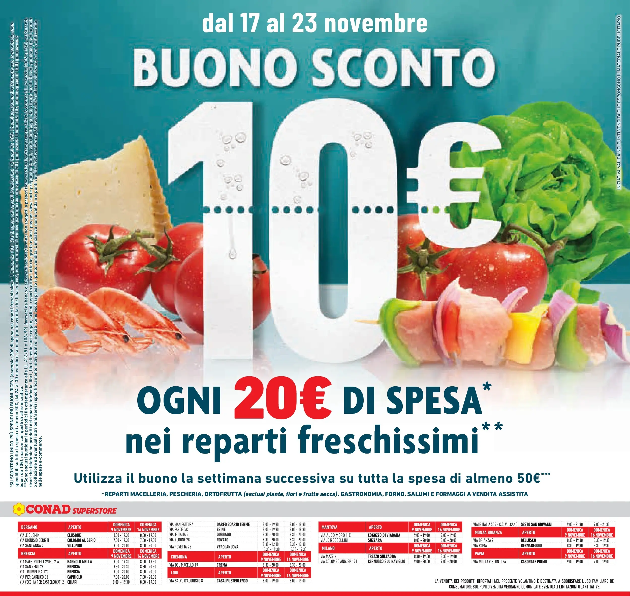 Volantino Conad dal 06/11/2025 > Anteprima | Pagina: 50 | Prodotti: Crema, Frutta, The