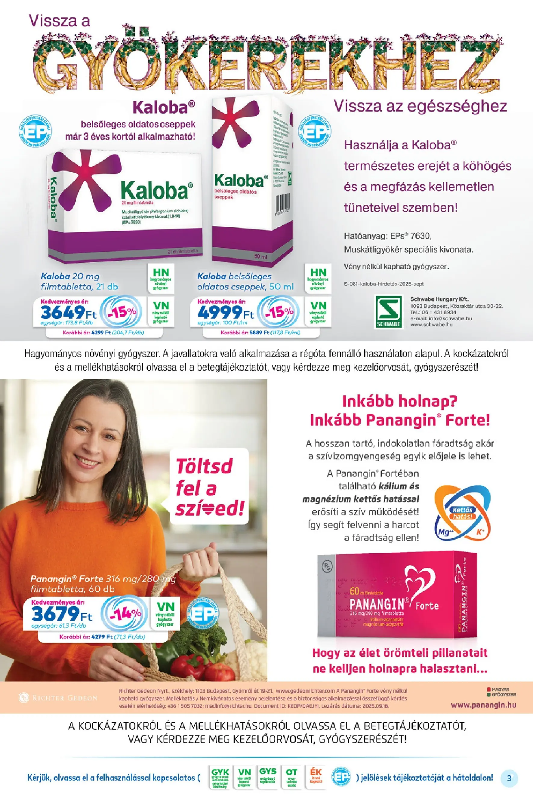 Ajánlatok - Gyöngy Patikak újság érvényessége 30.11.2025-ig - 2025.11.11. -tól/töl > akció, lapozható szórólap 🛍️ | Oldal: 3