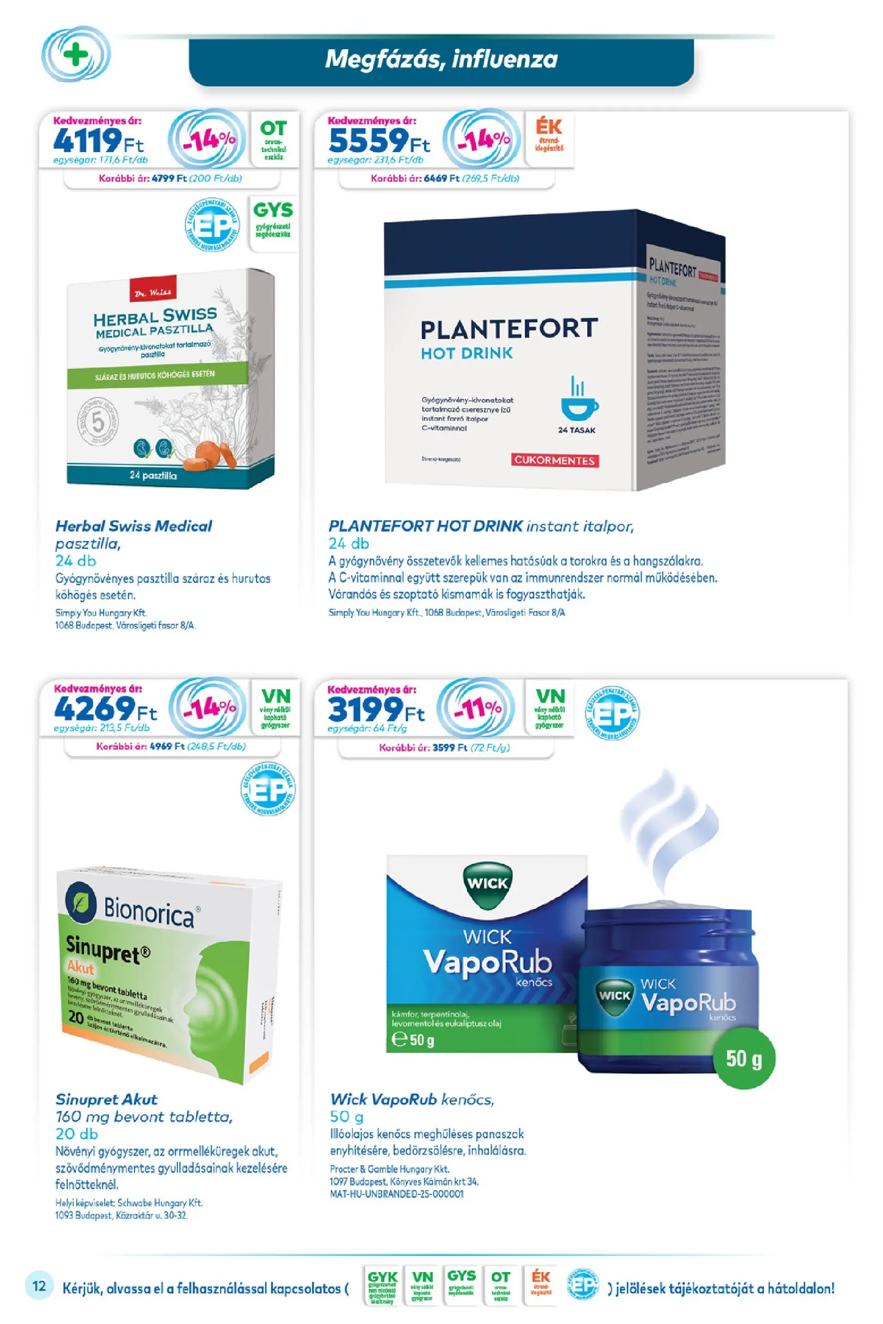 Ajánlatok - Gyöngy Patikak újság érvényessége 30.11.2025-ig - 2025.11.11. -tól/töl > akció, lapozható szórólap 🛍️ | Oldal: 12 | Termékek: Cseresznye, Olaj, Italpor
