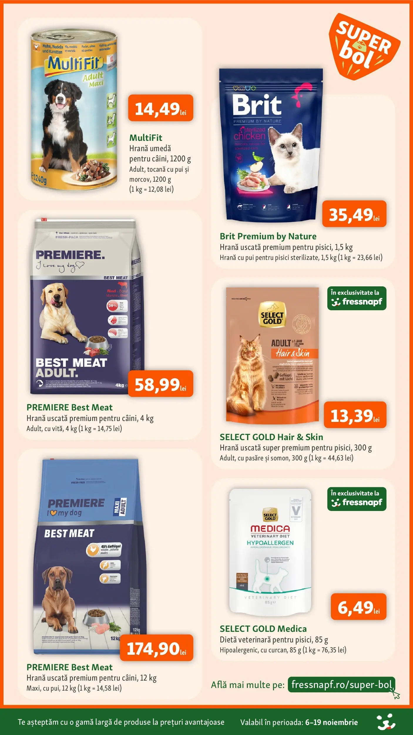 Catalog Fressnapf - Oferta 06.11.2025 - 19.11.2025 | Pagină: 5 | Produse: Hacıyatmaz Kedi Oyuncağı