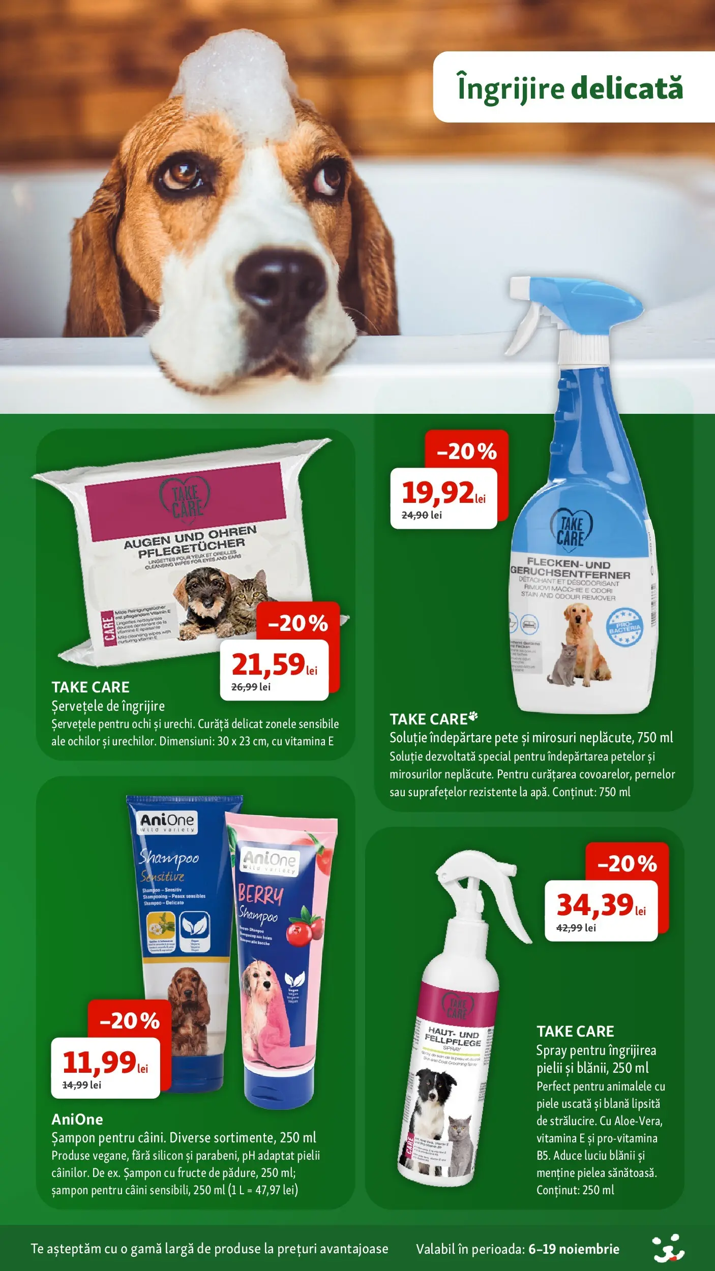 Catalog Fressnapf - Oferta 06.11.2025 - 19.11.2025 | Pagină: 8 | Produse: Șampon, Îndepărtarea petelor, Fructe