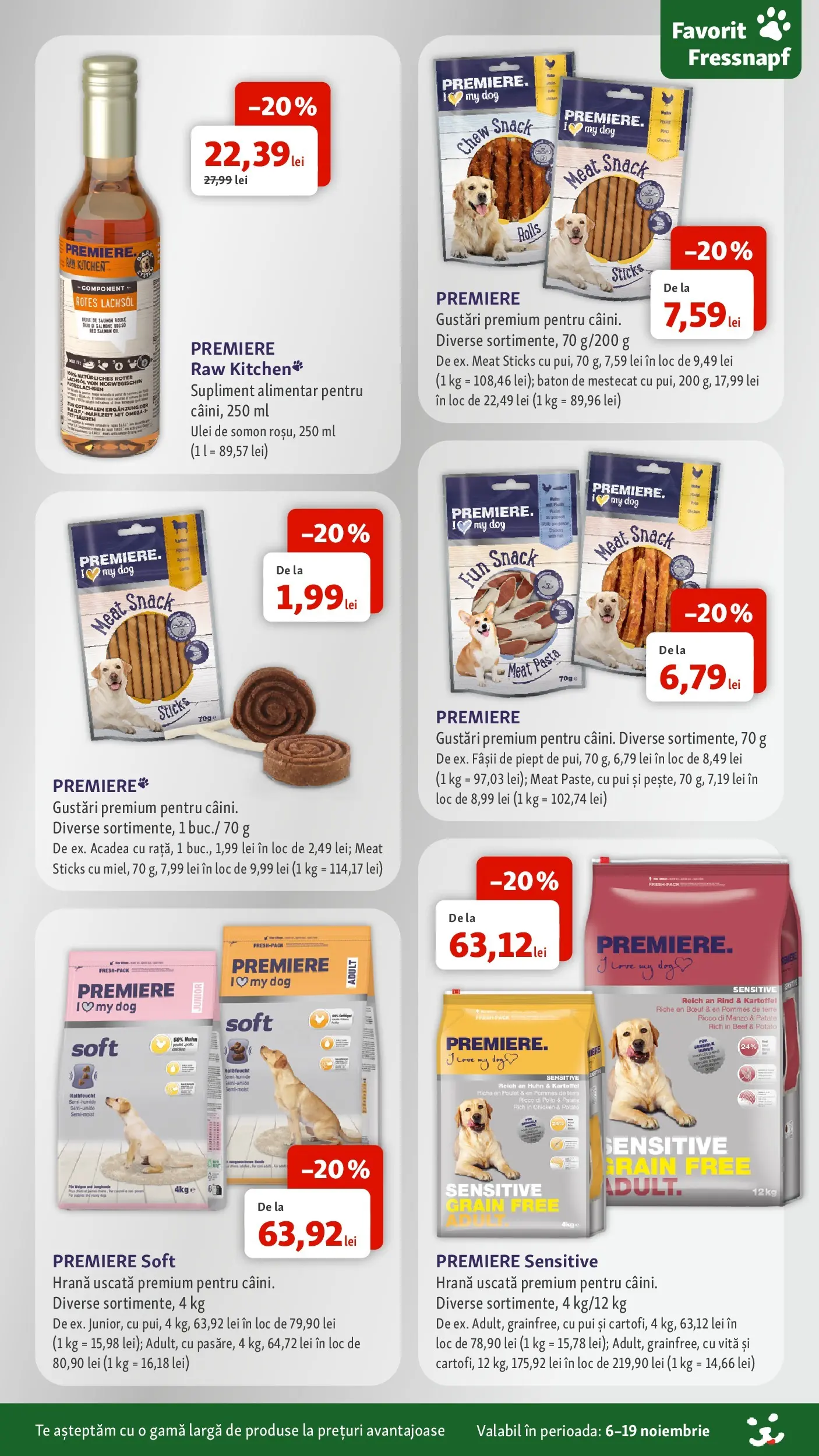 Catalog Fressnapf - Oferta 06.11.2025 - 19.11.2025 | Pagină: 12 | Produse: Hacıyatmaz Kedi Oyuncağı, Ulei, Mere