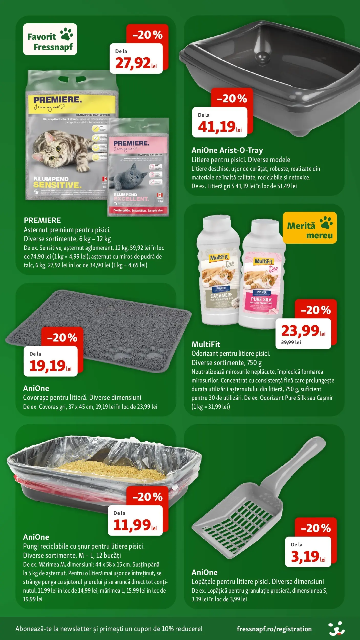 Catalog Fressnapf - Oferta 06.11.2025 - 19.11.2025 | Pagină: 16 | Produse: Pungă, Pudră