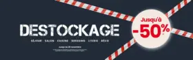 Destockage Jusqu'à -50%