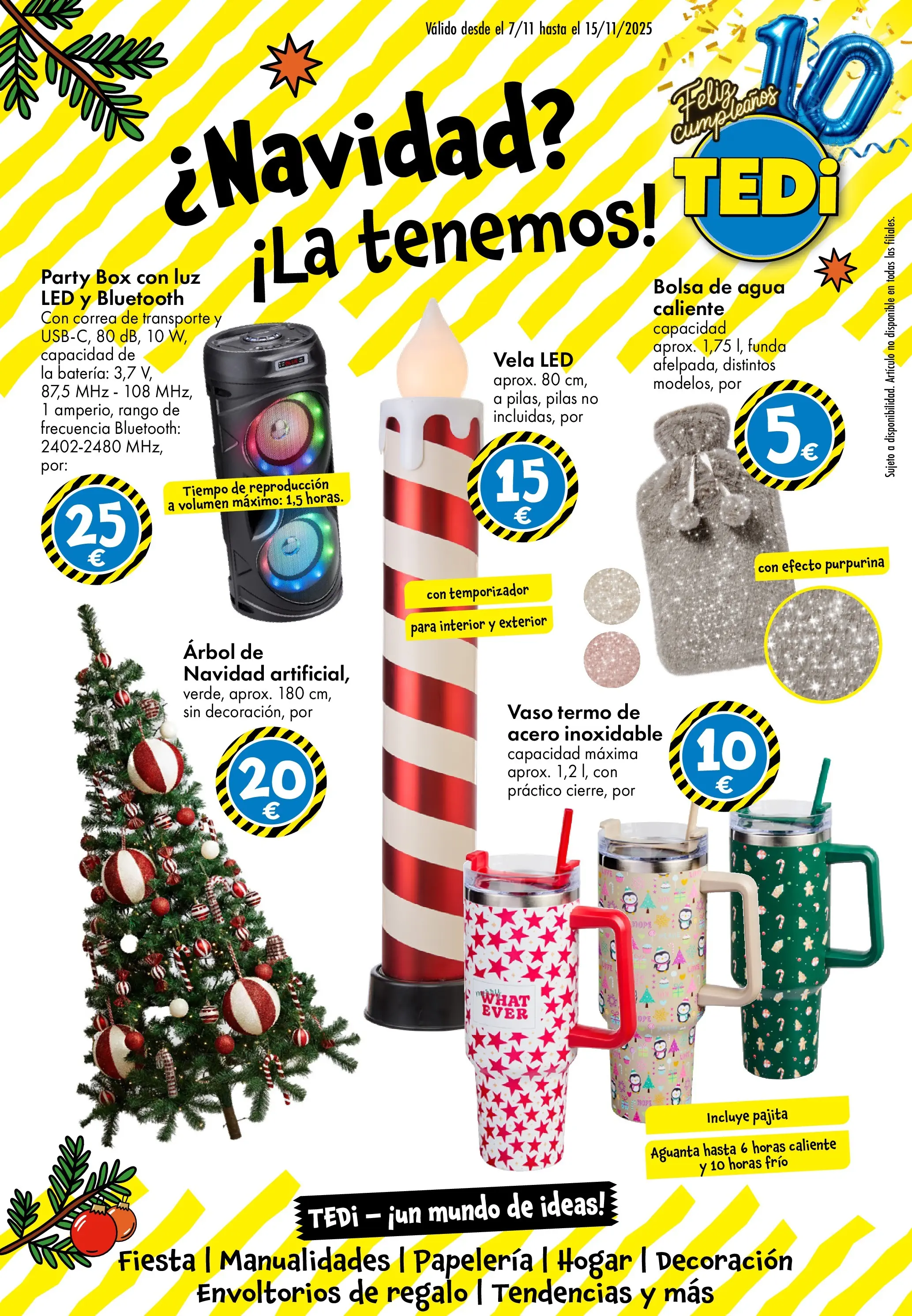 TEDi - TEDi catálogo hasta 15.11.2025 06/11/2025 - 15/11/2025 | Página: 1