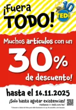 TEDi catálogo hasta 15.11.2025