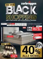 Zurbrüggen Zurbrüggen: Black Shopping - bis 22.11.2025