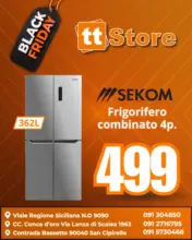 Frigorifero combinato 4p