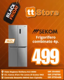 Frigorifero combinato 4p