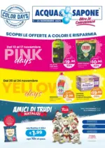 Acqua & Sapone SCOPRI LE OFFERTE A COLORI E RISPARMIA - al 06.01.2026