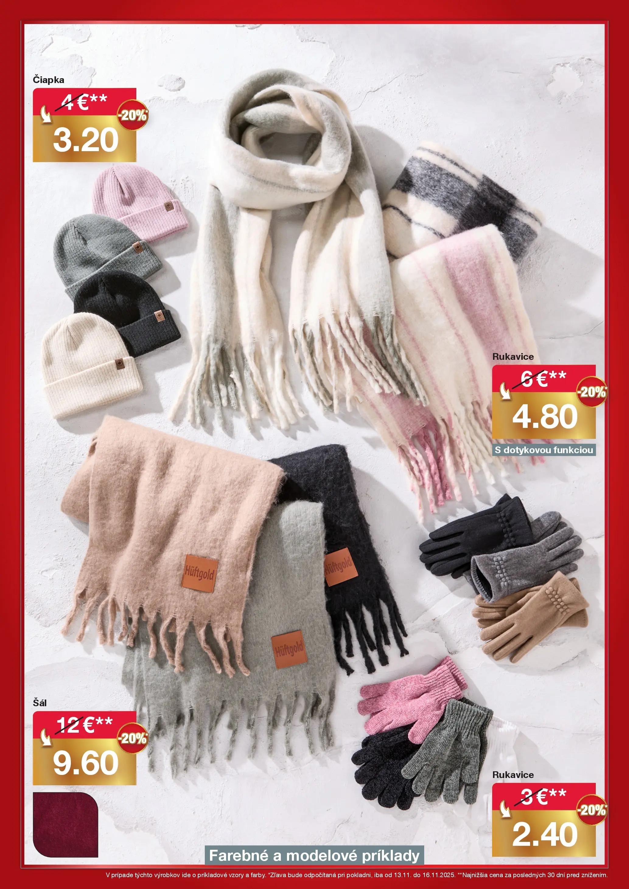 Woolworth Ahoj Žilina od 06.11.2025 » aktuálna akcia | Strana: 5 | Produkty: Čiapka, Rukavice