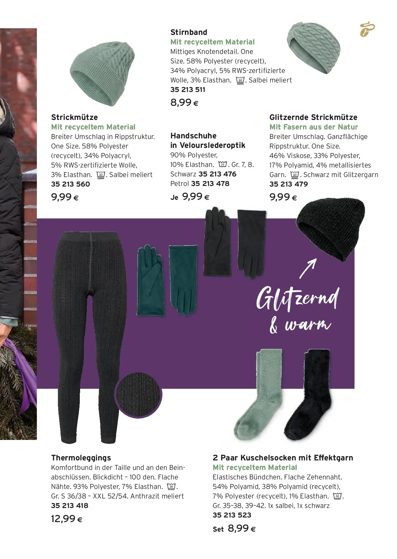 Tchibo Eduscho - Tchibo: Freude für alle von 12.11.2025 - Aktuelle Angebote | Seite: 5 | Produkte: Handschuhe