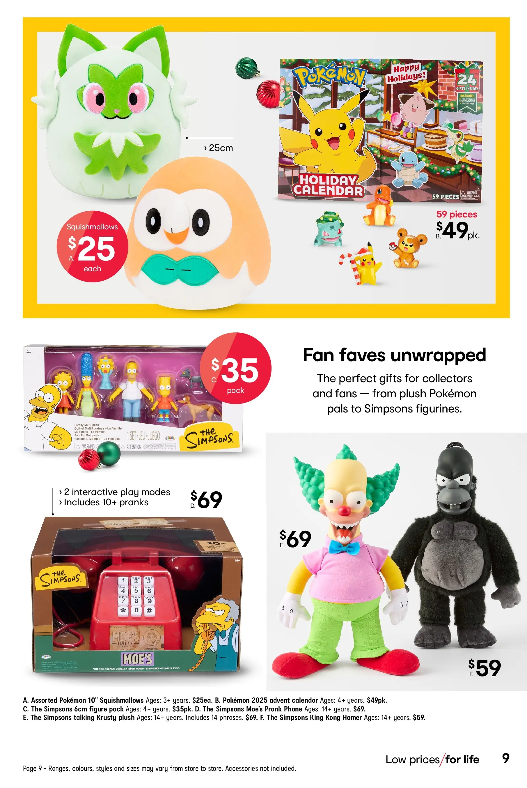 ﻿﻿Kmart catalogue valid from 05/11/2025 > Online Australia | Page: 9 | Products: Accessories, Phone, Fan