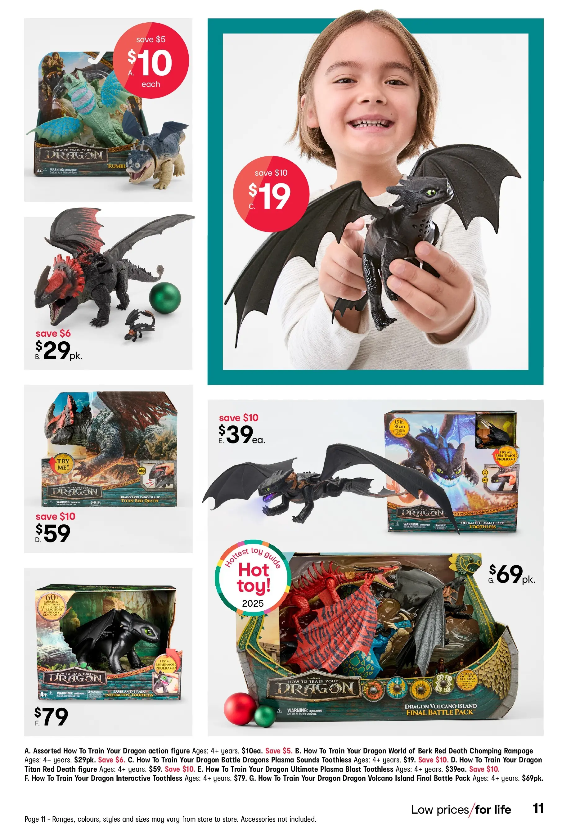 ﻿﻿Kmart catalogue valid from 05/11/2025 > Online Australia | Page: 11 | Products: Accessories